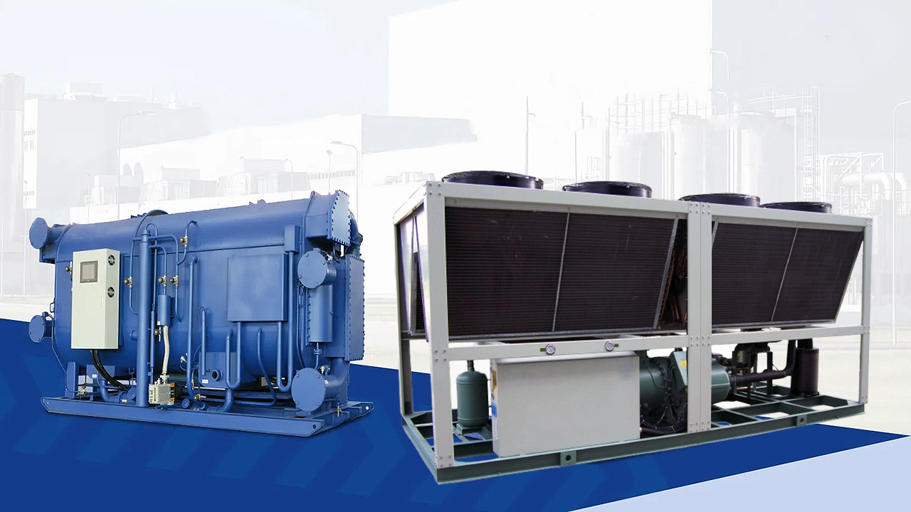 چیلر تراکمی زیر صفر: راهنمای جامع انتخاب، ضدیخ و بهینه‌سازی عملکرد صنعتی