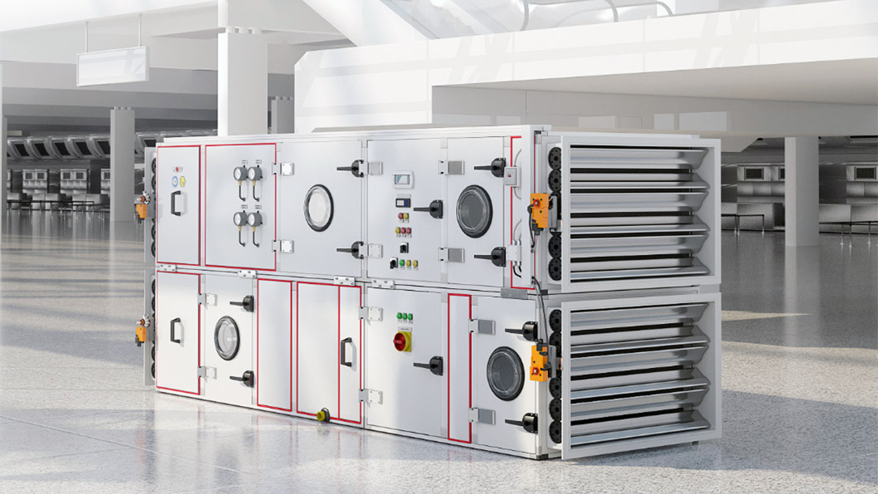 اجزای اصلی هواساز: عملکرد و فیلتراسیون هوای ساختمان